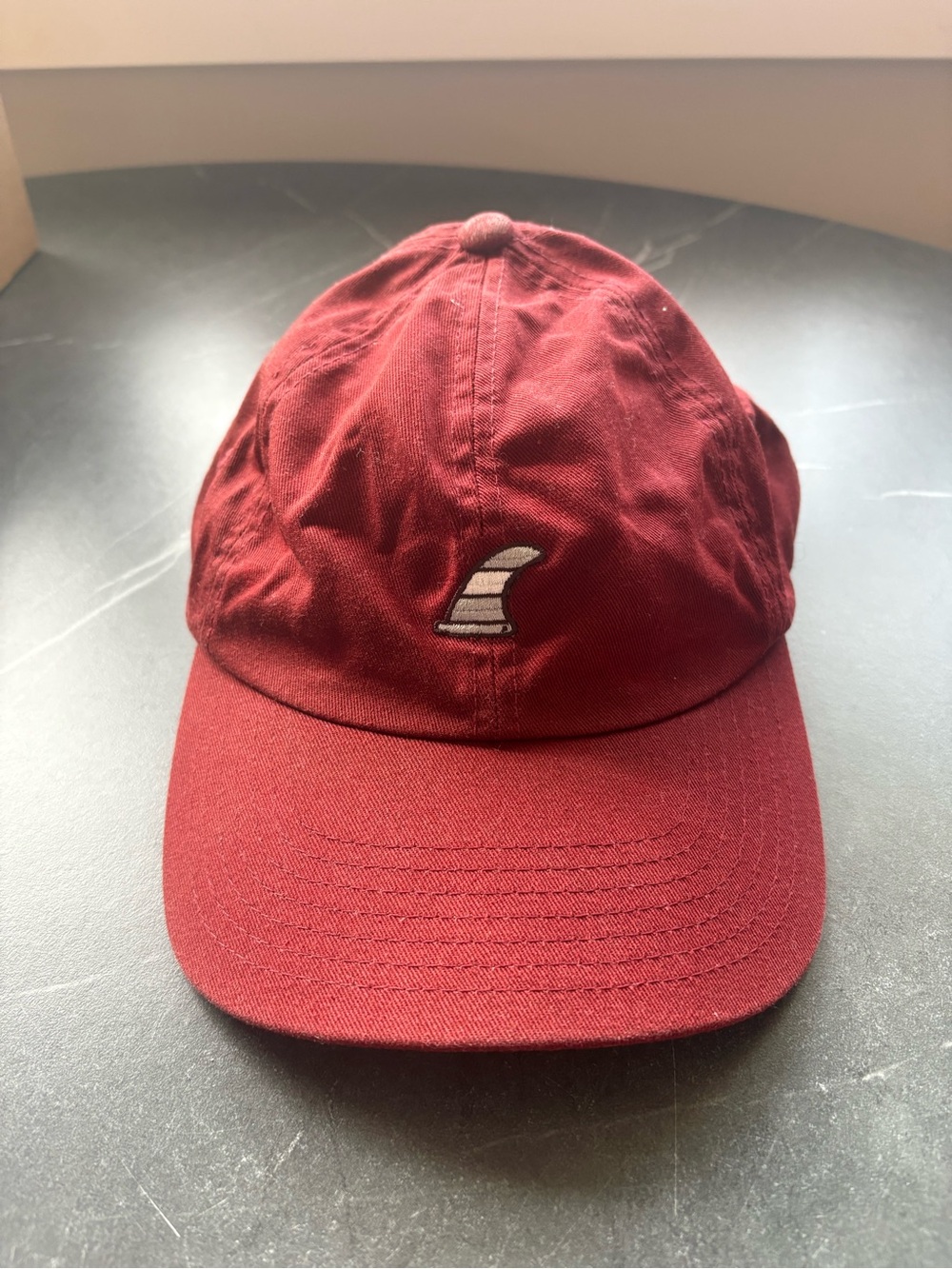 Unisex Vissla Maroon Baseball Cap - Casual Cotton Hat